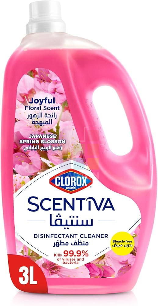 Clorox Scentiva Disinfectant Cleaner ( JpSpmBlsm) 3ltr